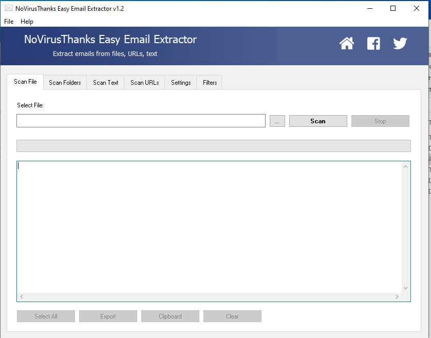 Easy Email Extractor v.1.2