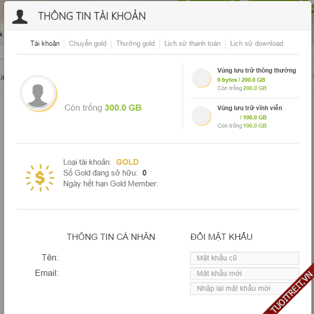 Share - account vip tenlua.vn hết tháng 2/2015