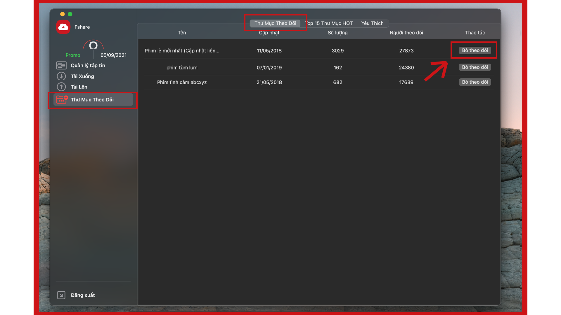 Fshare Tool