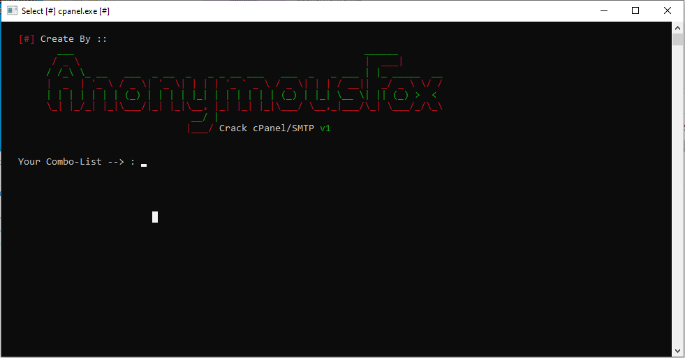 Cpanel from smtp
